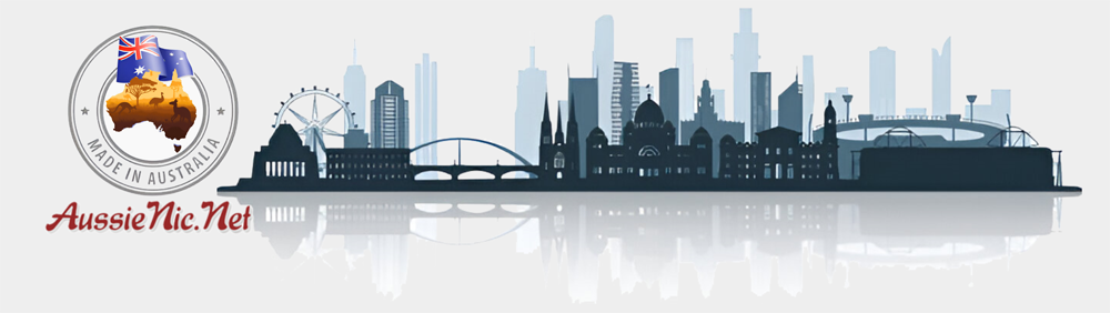 Made in Australia - Mintage. Logo